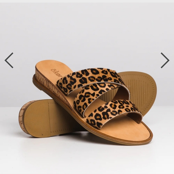 Oker Women's Leopard Sandals - Picture 5 of 5